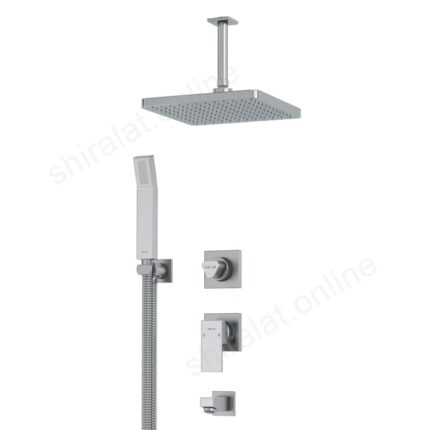 دوش توكار فلت تیپ 3 لاکچری کلار