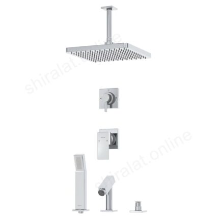 دوش توكار فلت تیپ 5 لاكچری کلار