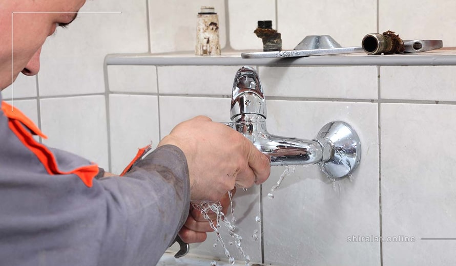 ابزارهای لازم برای تعمیر شیر مخلوط اهرمی
