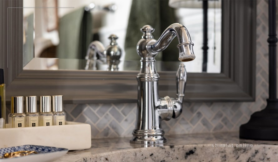 جوش شیرین برای تمیز کردن شیرآلات رسوب گرفته