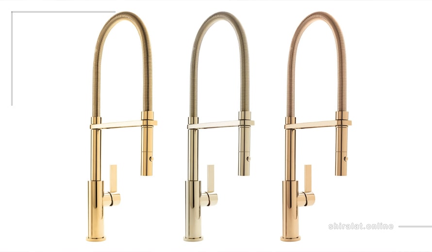 دلیل رفتن رنگ شیرآلات طلایی