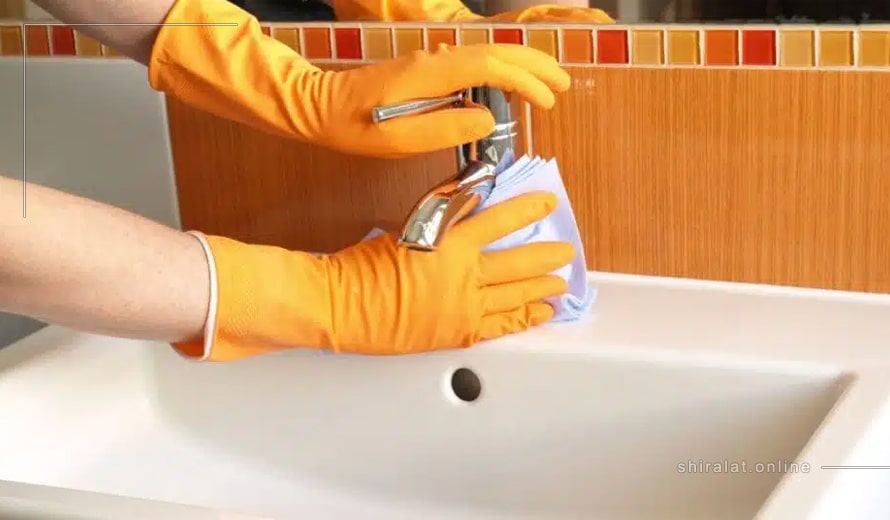 نحوه پیشگیری از لک شدن شیرآلات