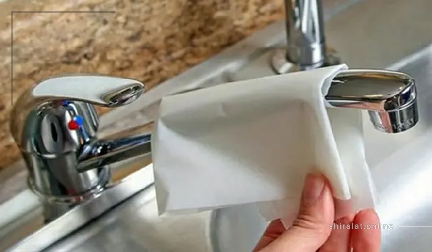 دلایل سیاه شدن شیرآلات با جوهر نمک