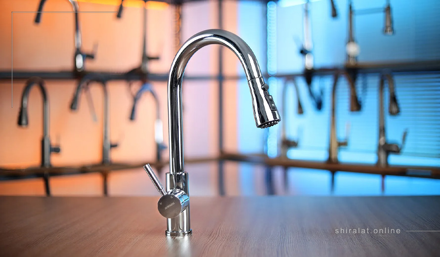 بهترین مدل های شیر آشپزخانه پایه بلند
