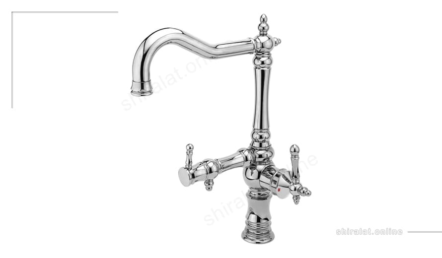 شیر آشپزخانه پایه بلند دو منظوره