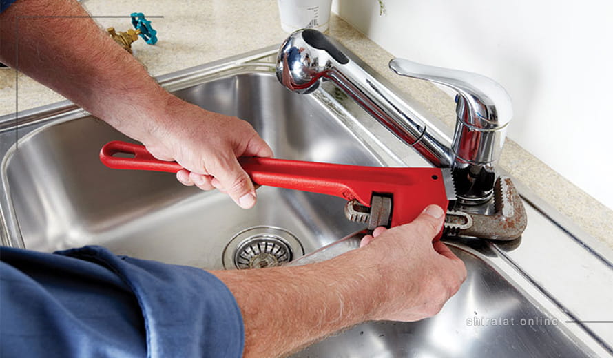 تعمیر شیرآلات برای برطرف کردن افت فشار آب