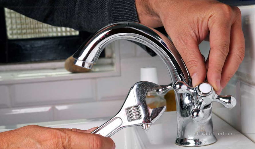 مراحل گام به گام تعمیر شیرآلات برای برطرف کردن افت فشار آب